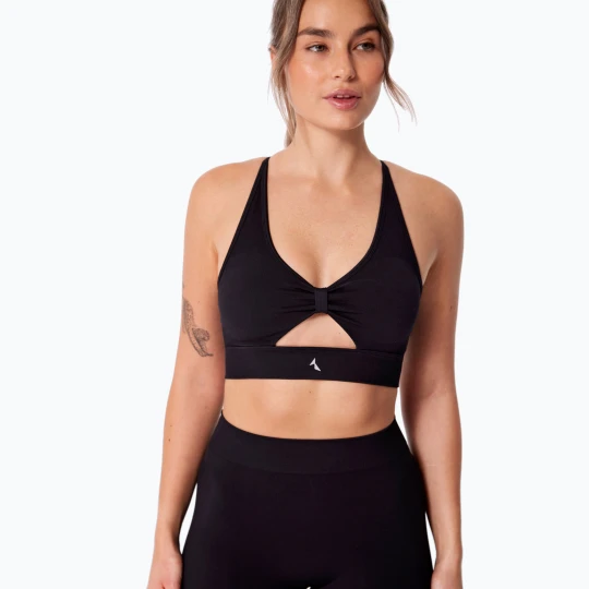 Zdjęcie produktu Biustonosz treningowy Carpatree Eris Seamless orchid / black