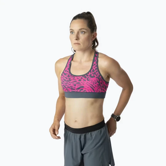 Zdjęcie produktu Biustonosz treningowy DYNAFIT Alpine Graphic pink glo
