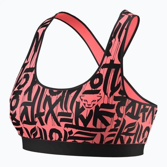 Zdjęcie produktu Biustonosz treningowy DYNAFIT Alpine Graphic ultra coral Czerwony