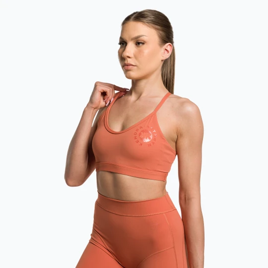 Zdjęcie produktu Biustonosz treningowy Gymshark KK Twins Sports earth orange