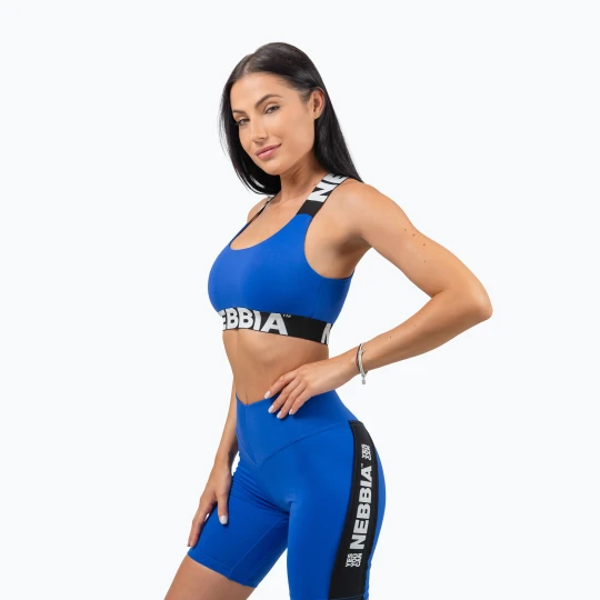 Zdjęcie produktu Biustonosz treningowy NEBBIA Iconic blue