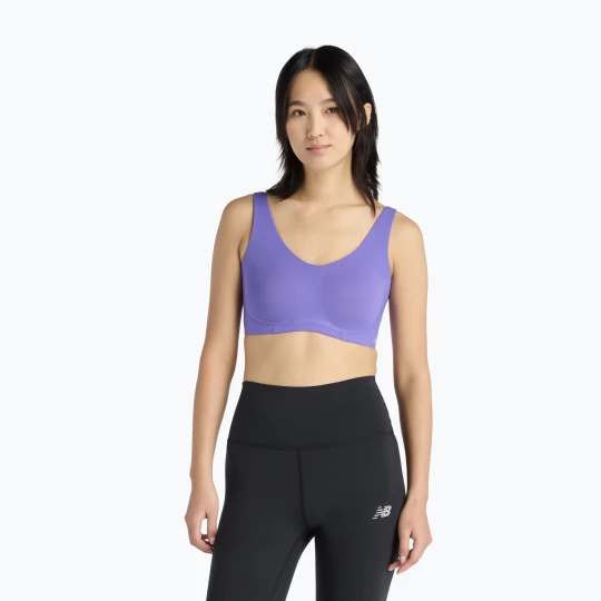 Zdjęcie produktu Biustonosz treningowy New Balance NB RC electric purple Fioletowy