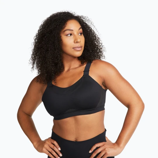 Zdjęcie produktu Biustonosz treningowy Nike Alpha High-Support black / black / dark smoke grey / dark smoke grey