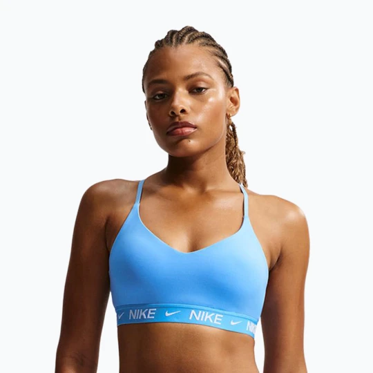 Zdjęcie produktu Biustonosz treningowy Nike Dri-Fit Indy Light Support university blue