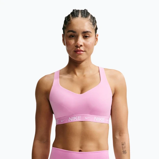 Zdjęcie produktu Biustonosz treningowy Nike Indy High Support pink rise