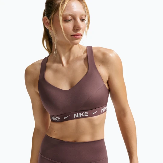 Zdjęcie produktu Biustonosz treningowy Nike Indy High Support tattoo/sail Brązowy