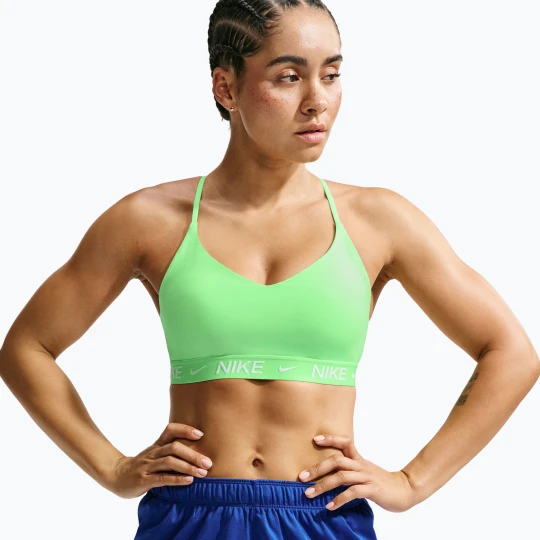 Zdjęcie produktu Biustonosz treningowy Nike Indy Light Support illusion green