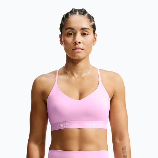Zdjęcie produktu Biustonosz treningowy Nike Indy Light Support pink rise