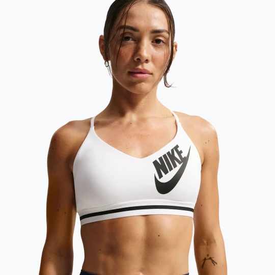 Zdjęcie produktu Biustonosz treningowy Nike Indy Light Support white / black
