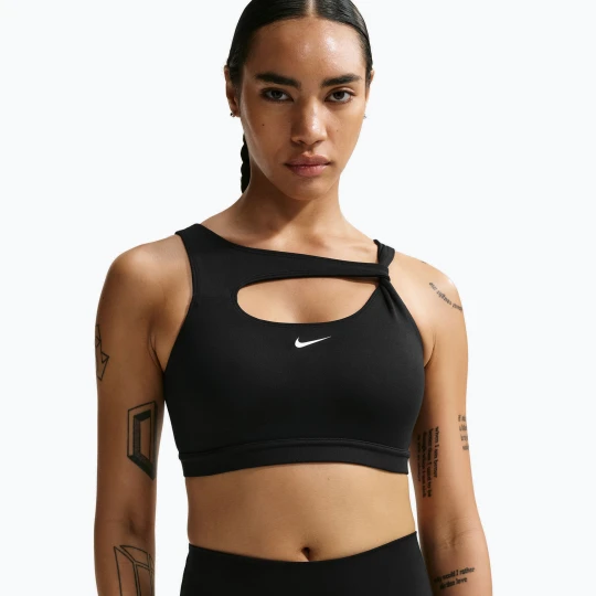 Zdjęcie produktu Biustonosz treningowy Nike One Medium Support black / white