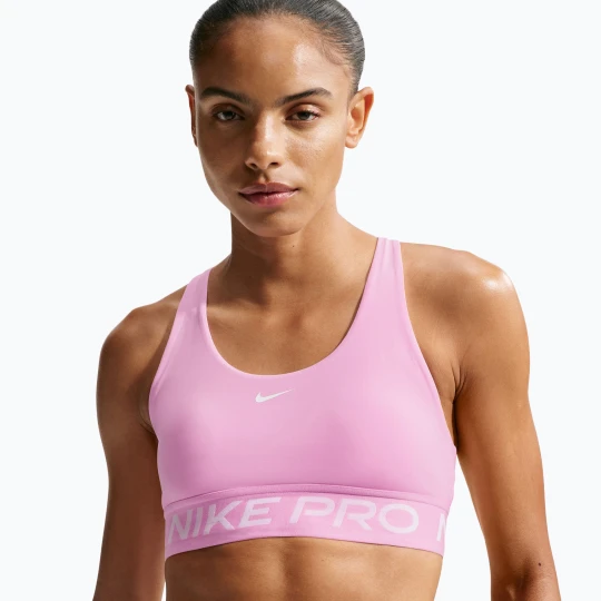 Zdjęcie produktu Biustonosz treningowy Nike Pro 365 pink rise/white