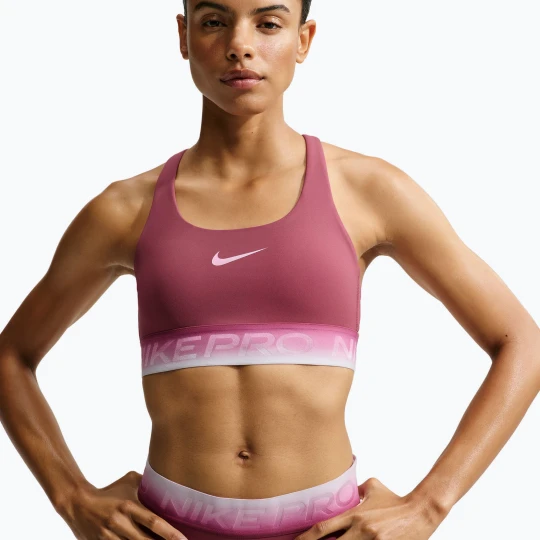 Zdjęcie produktu Biustonosz treningowy Nike Pro pink smoke/pink smoke/pink rise