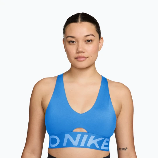 Zdjęcie produktu Biustonosz treningowy Nike Pro Sculpt Medium Support university blue/hydrogen blue/white