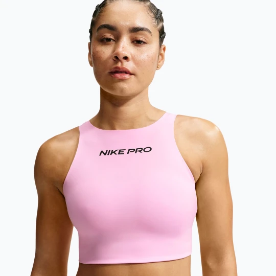 Zdjęcie produktu Biustonosz treningowy Nike Pro Sculpt pink rise/black