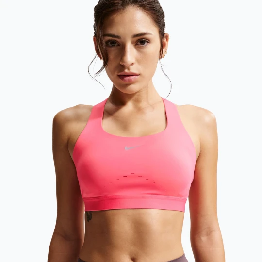 Zdjęcie produktu Biustonosz treningowy Nike Swift High-Support Lightly Lined sea coral Różowy