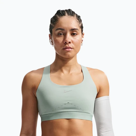 Zdjęcie produktu Biustonosz treningowy Nike Swift High-Support Lightly Lined steam / reflective silver Szary