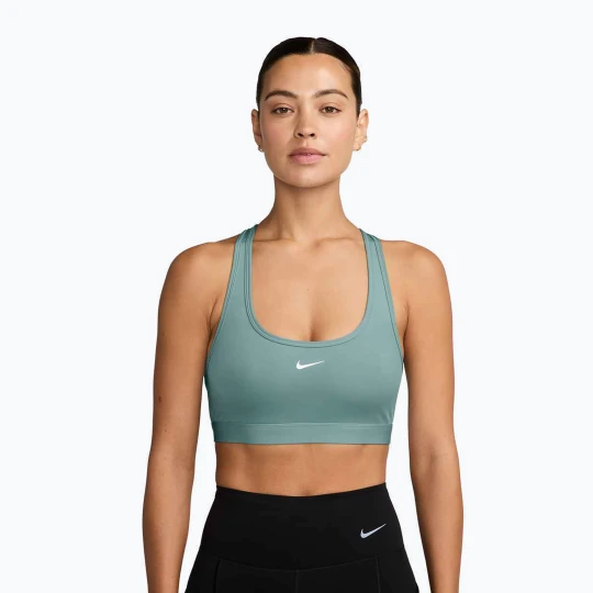 Zdjęcie produktu Biustonosz treningowy Nike Swoosh Light Support cannon/white Niebieski