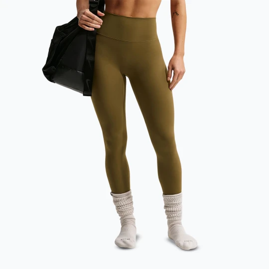 Zdjęcie produktu Biustonosz treningowy Nike Zenvy Light-Support Lightly Lined olive flak / white Zielony
