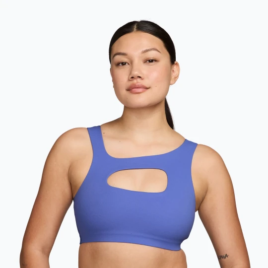 Zdjęcie produktu Biustonosz treningowy Nike Zenvy Light-Support Lightly Lined sapphire/white Niebieski
