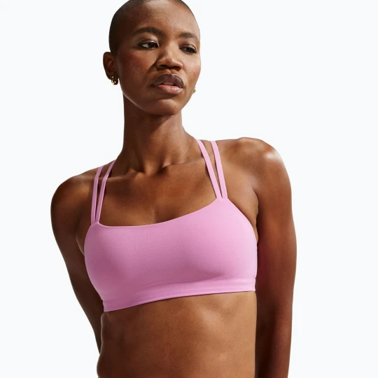 Zdjęcie produktu Biustonosz treningowy Nike Zenvy Strappy Light-Support light magenta/white Różowy
