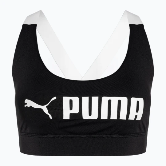 Zdjęcie produktu Biustonosz treningowy PUMA Mid Impact Fit puma black