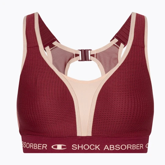 Zdjęcie produktu Biustonosz treningowy Shock Absorber Ultimate Run Bra Padded 2024 tibetan red