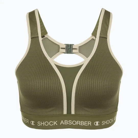 Zdjęcie produktu Biustonosz treningowy Shock Absorber Ultimate Run Bra Padded khaki Zielony