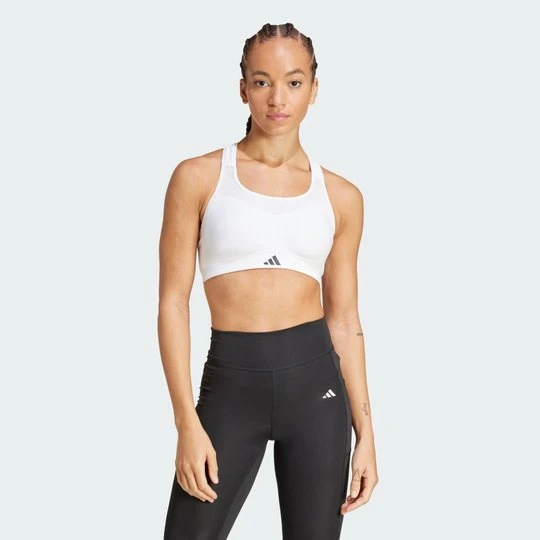 Zdjęcie produktu Biustonosz treningowy TLRD Impact o mocnym wsparciu Adidas biały