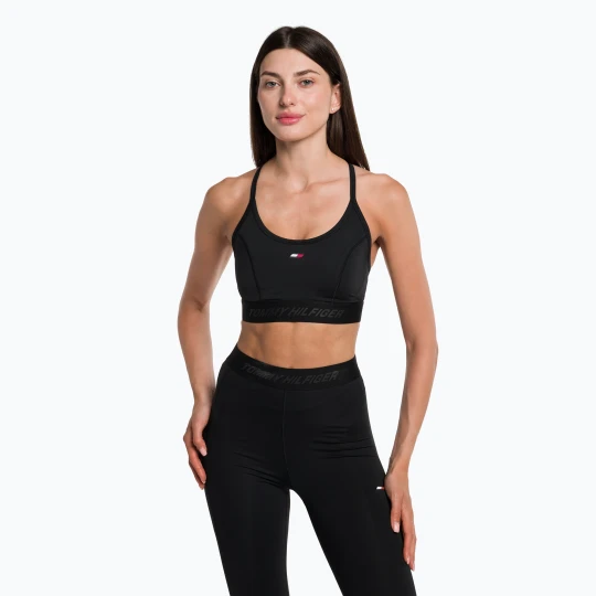 Zdjęcie produktu Biustonosz treningowy Tommy Hilfiger Lt Intensity Adjustable Straps black