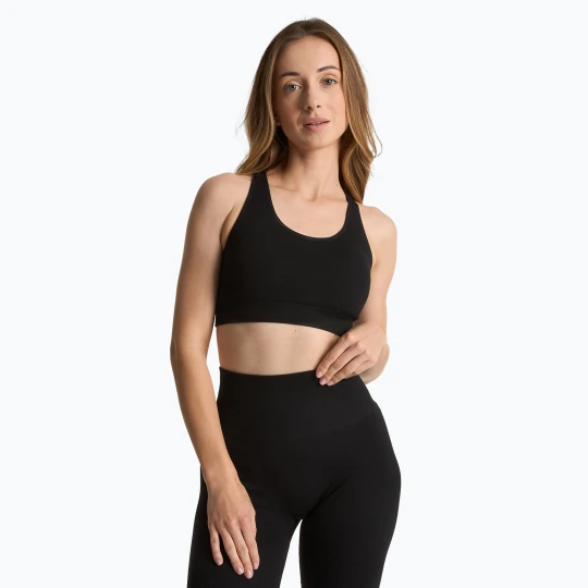 Zdjęcie produktu Biustonosz treningowy XTREXO Rexi Up Seamless Bra czarny