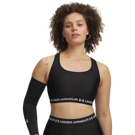 Zdjęcie produktu Biustonosz treningowy Under Armour Crossback Mid Bra - czarny