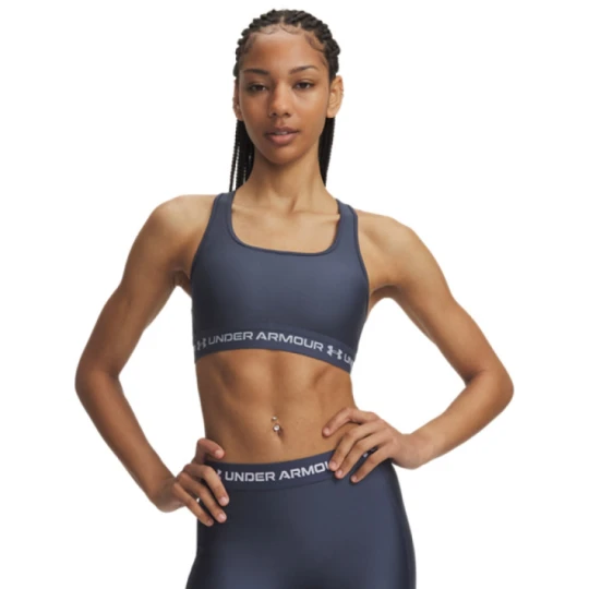 Zdjęcie produktu Biustonosz treningowy Under Armour Crossback Mid Bra - denim