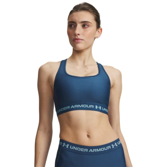 Zdjęcie produktu Biustonosz treningowy Under Armour Crossback Mid Bra - granatowy