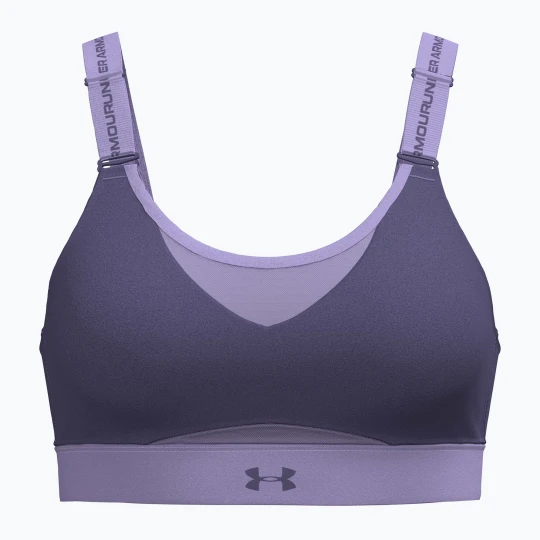 Zdjęcie produktu Biustonosz treningowy Under Armour Infinity High 2.0 purple luxe / purple crest / purple luxe Fioletowy