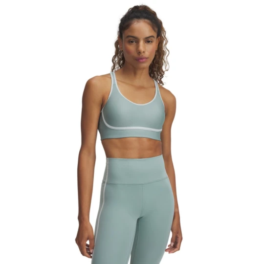 Zdjęcie produktu Biustonosz treningowy Under Armour Infinity Mid Piped - zielony