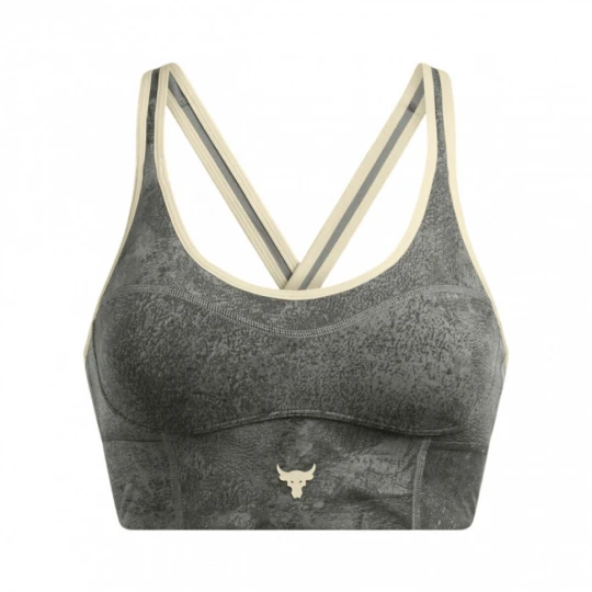 Zdjęcie produktu Biustonosz treningowy Under Armour Project Rock LG LL Infty Bra Pt - szary