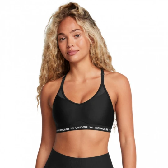 Zdjęcie produktu Biustonosz treningowy Under Armour UA Crossback Low Bra - czarny