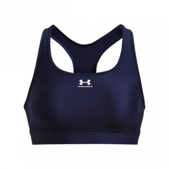 Zdjęcie produktu Biustonosz treningowy Under Armour UA HeatGear Mid Padless - granatowy