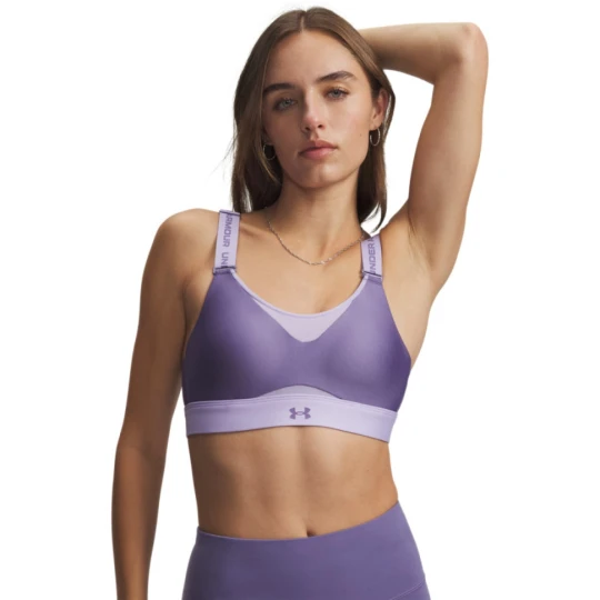Zdjęcie produktu Biustonosz treningowy Under Armour UA Infinity High 2.0 Bra - fioletowy