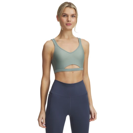 Zdjęcie produktu Biustonosz treningowy Under Armour UA Infinity Low Mesh - zielony