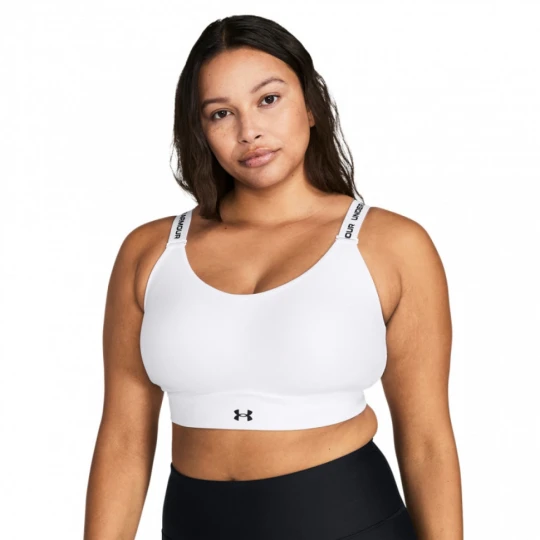 Zdjęcie produktu Biustonosz treningowy Under Armour UA Infinity Mid 2.0 Bra - biały