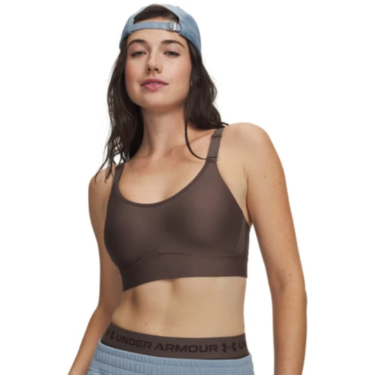 Zdjęcie produktu Biustonosz treningowy Under Armour UA Infinity Mid 2.0 Bra - brązowy