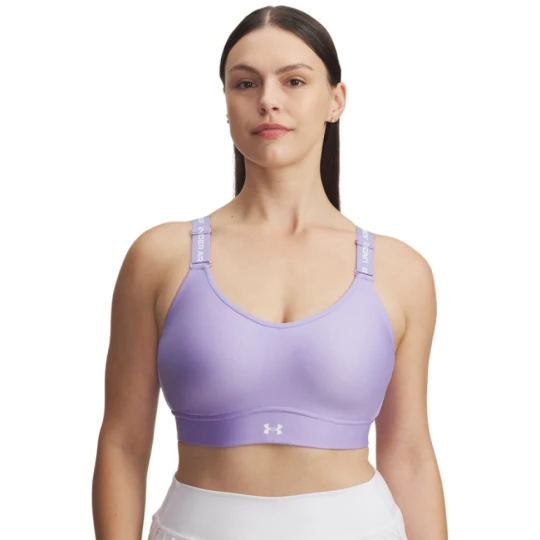 Zdjęcie produktu Biustonosz treningowy Under Armour UA Infinity Mid 2.0 Bra - fioletowy