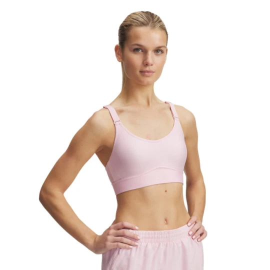 Zdjęcie produktu Biustonosz treningowy Under Armour UA Infinity Mid 2.0 Bra - różowy