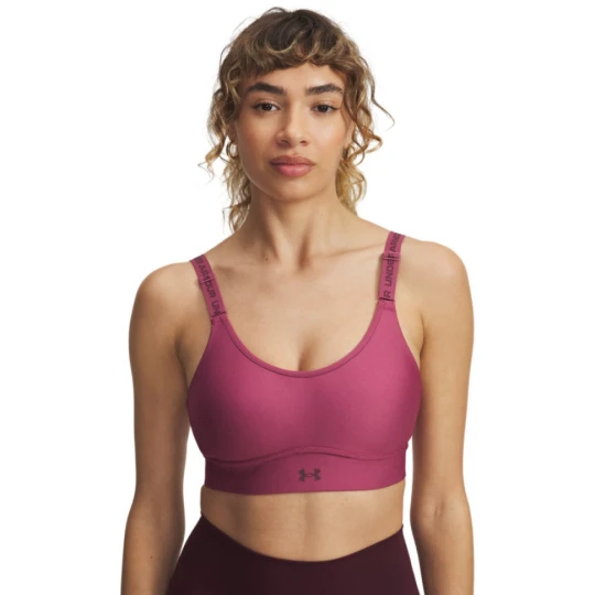Zdjęcie produktu Biustonosz treningowy Under Armour UA Infinity Mid 2.0 Bra - różowy