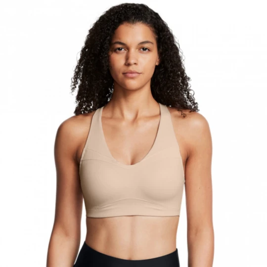 Zdjęcie produktu Biustonosz treningowy Under Armour UA SmartForm Evolution Mid - beżowy