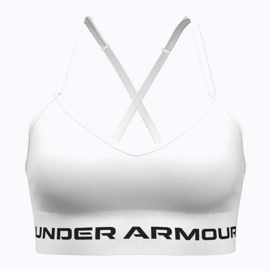 Zdjęcie produktu Biustonosz treningowy Under Armour Vanish Seamless Low white / black