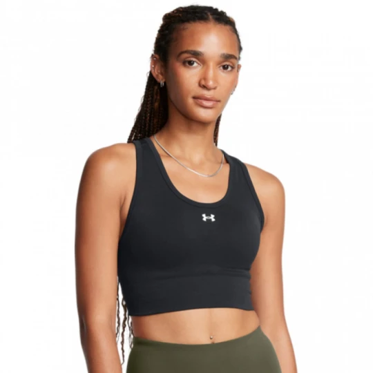 Zdjęcie produktu Biustonosz treningowy Under Armour Vanish Seamless Mid Bra - czarny