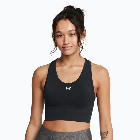 Zdjęcie produktu Biustonosz treningowy Under Armour Vanish Seamless Mid Branded black/white