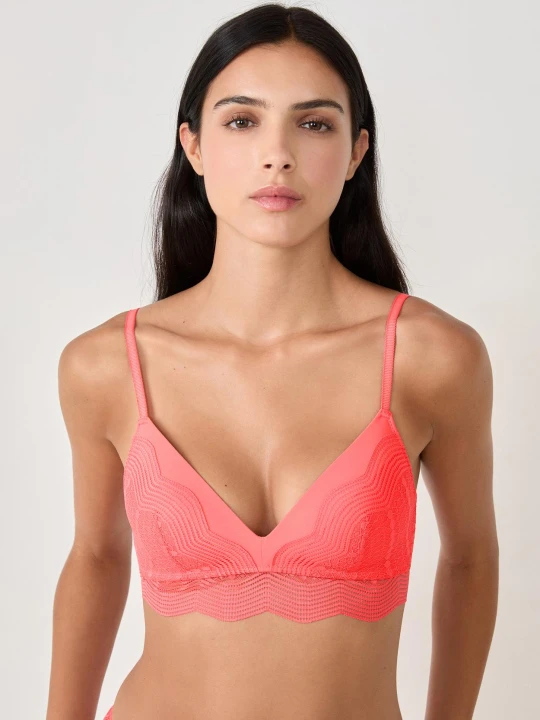 Zdjęcie produktu Biustonosz trójkątny bez fiszbin Etam rose pale